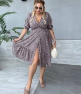 Летнее платье батал  NS-208A480