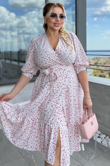 Летнее платье батал  NS-208A480 Летнее платье батал  NS-208A480