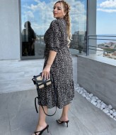 Летнее платье батал  NS-208A480