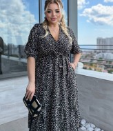 Летнее платье батал  NS-208A480