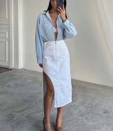 Юбка с вырезом  LUC-881A529