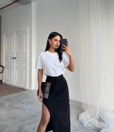 Юбка с вырезом  LUC-881A529