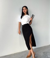 Юбка с вырезом  LUC-881A529