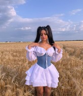 Зефирное платье YLM-639A620