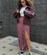 Юбка макси с разрезом ANN-476A250