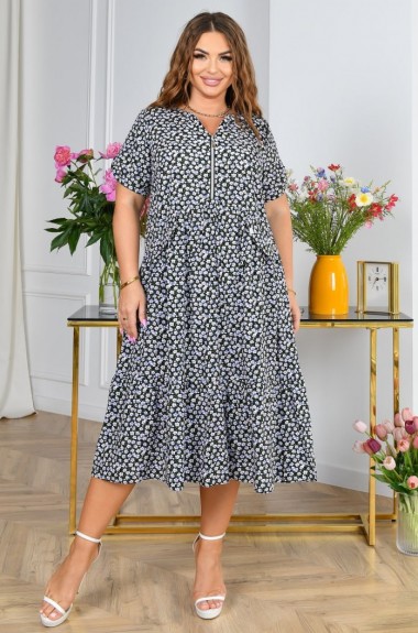 Платье с карманами KYB-21205A15 Платье с карманами KYB-21205A15