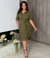 Летнее платье рубашка AB-1800A13