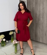 Летнее платье рубашка AB-1800A13