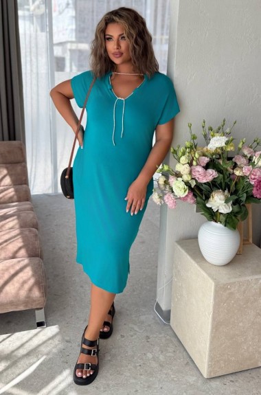 Летнее платье прямого кроя LZ-A1333A520