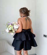 Дорогой костюм двойка с юбкой YM-7083.1A25