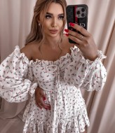 Летнее короткое платье VM-10470A480