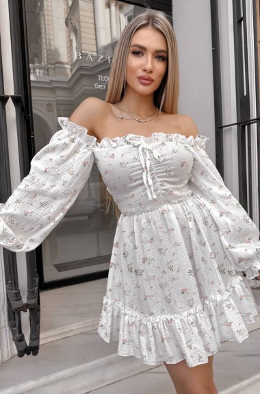 Летнее короткое платье VM-10470A480 Летнее короткое платье VM-10470A480