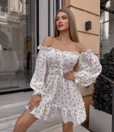 Летнее короткое платье VM-10470A480