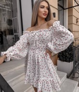 Летнее короткое платье VM-10470A480