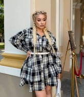 Платье в клетку женское  MA-N2118A850