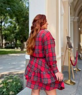 Платье в клетку женское  MA-N2118A850