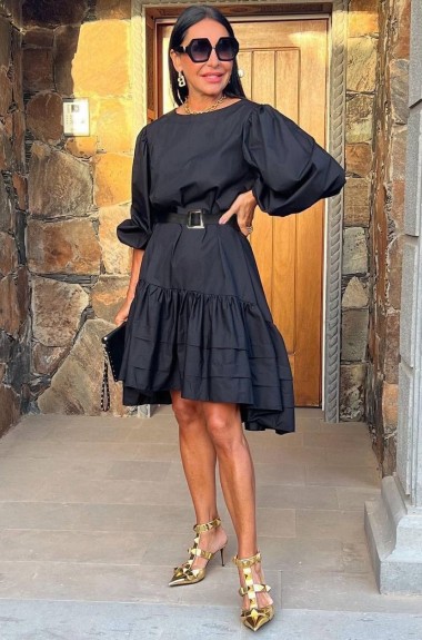 Платье с поясом ACHK-1970A600 Платье с поясом ACHK-1970A600