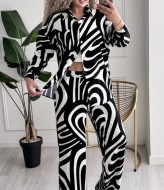 Костюм брюки палаццо и рубашка DES-038A499