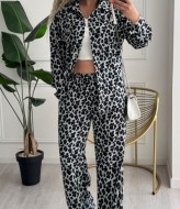 Костюм брюки палаццо и рубашка DES-038A499