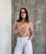 Базовая рубашка женская MIY-836A330