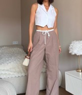 Костюм жилет и брюки палаццо MIY-1064A690