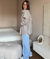 Рубашка с рваными рукавами MIY-1059A549