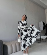 Платье клеш от талии TS-436.3A480