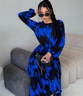 Платье клеш от талии TS-436.3A480