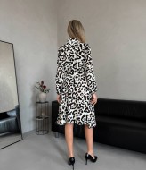 Платье с леопардовым принтом TS-437.2A480