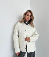 Удлиненная демисезонная куртка женская YBY-730A550