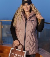 Удлиненная жилетка IRI-2046A17 Удлиненная жилетка IRI-2046A17