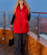 Удлиненная жилетка IRI-2046A17 Удлиненная жилетка IRI-2046A17