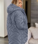 Женская демисезонная куртка с капюшоном  IRI-2045A22