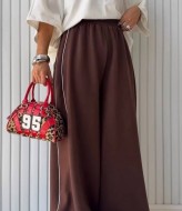 Широкие штаны женские спортивные  EST-5961A450 Широкие штаны женские спортивные  EST-5961A450