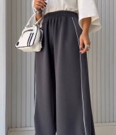 Широкие штаны женские спортивные  EST-5961A450 Широкие штаны женские спортивные  EST-5961A450