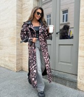 Длинный плащ женский  LID-590A1500