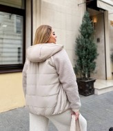 Комбинированная куртка  VIA-248A20 Комбинированная куртка  VIA-248A20