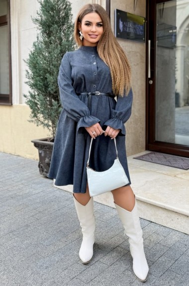 Платье вельвет женское  NA-275.1A870