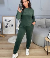 Велюровий костюм батал IV-0320A500