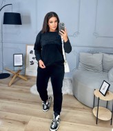 Велюровий костюм батал IV-0320A500