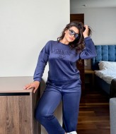 Велюровий костюм батал IV-0320A500