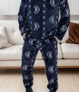 Мужская тёплая пижама DG-p15564A700