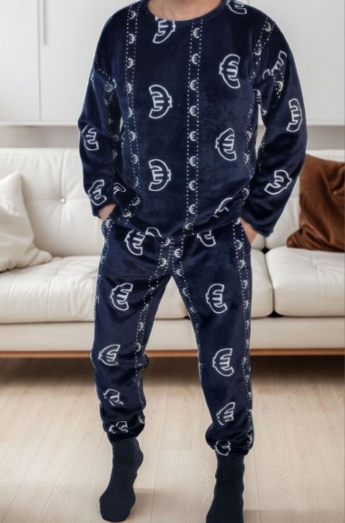 Мужская тёплая пижама DG-p15564A700