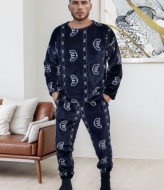 Мужская тёплая пижама DG-p15564A700