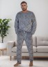Тёплая мужская пижама DG-p15565A650