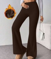 Женские брюки с расклешением от колена IMMA-435A380