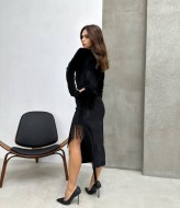 Вечернее платье из бархата IMMA-129A530