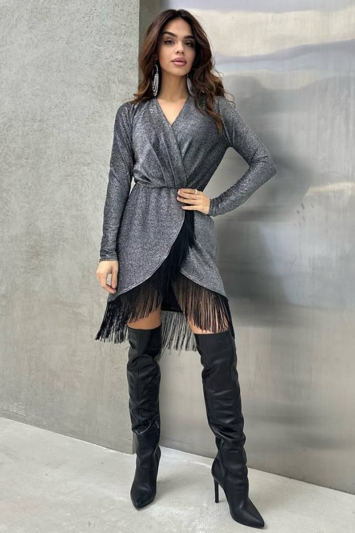 Вечернее платье из люрекса IMMA-132A490