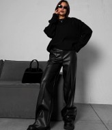 Кожаные брюки DMP-R1628A330