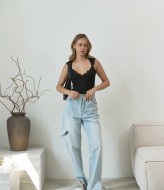 Боди с кружевом SSY-019A350